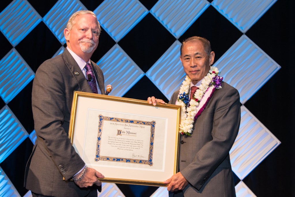 Dale Minami Honored with ABA&nbsp;Medal